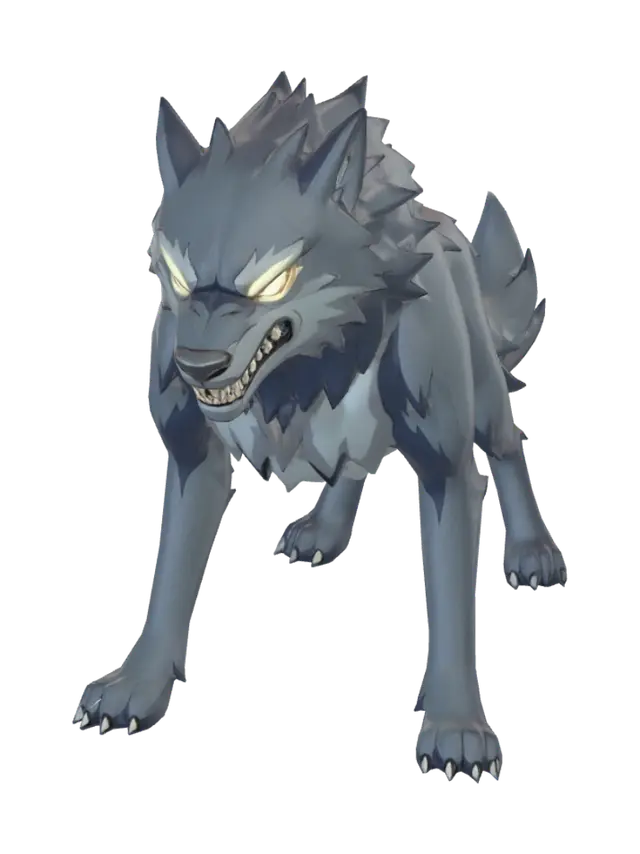 Wolf - Predatory 3D model, vytvořený pomocí AI