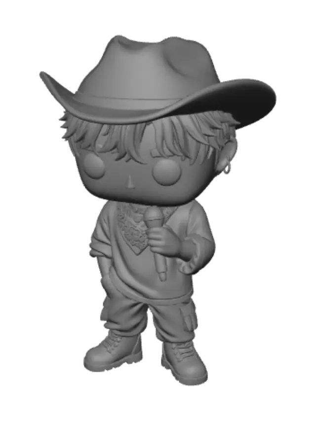 3D model for Cowboy Idol