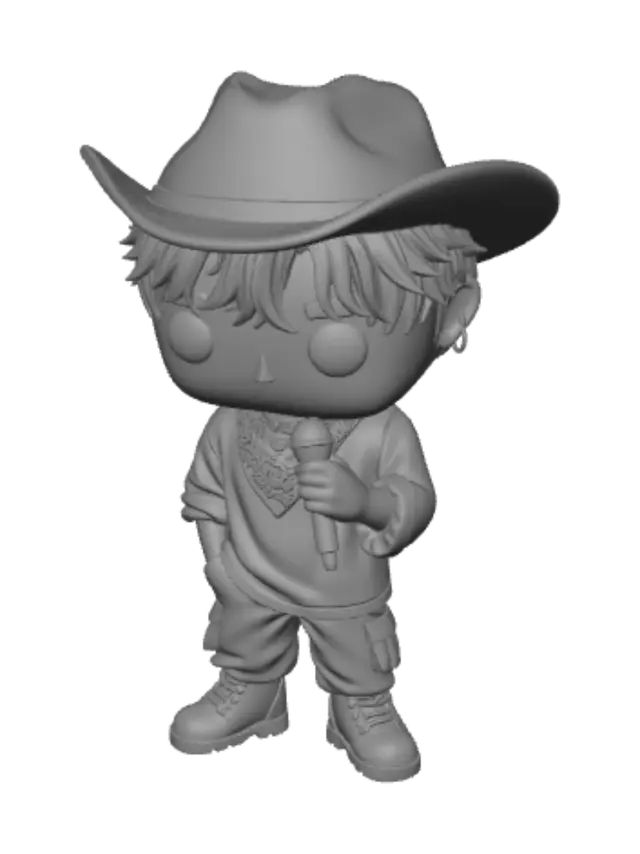 3D model for Cowboy Idol