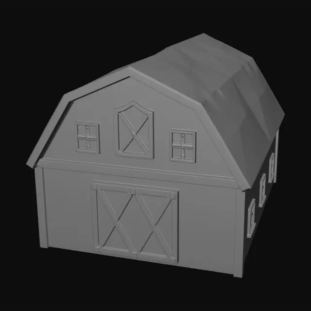 3D model for Geometric Barn