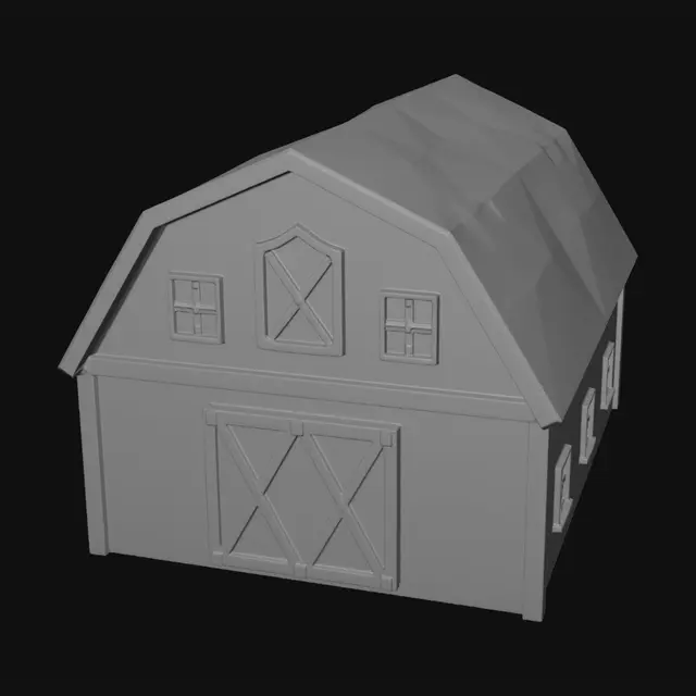 3D model for Geometric Barn