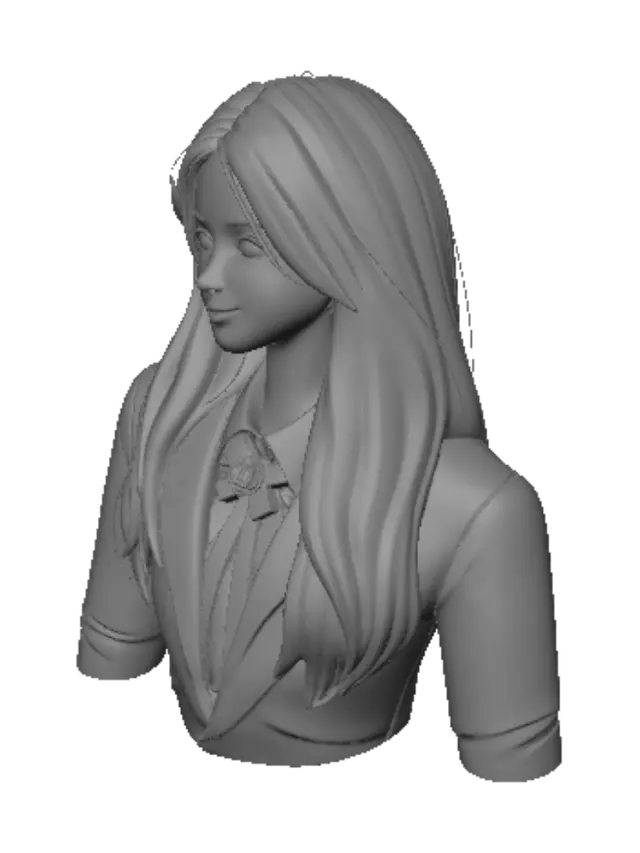 3D model for Daydream in Blue