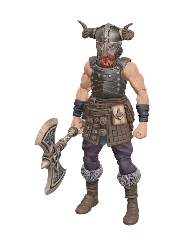 3D model for Barbarian Warrior Character