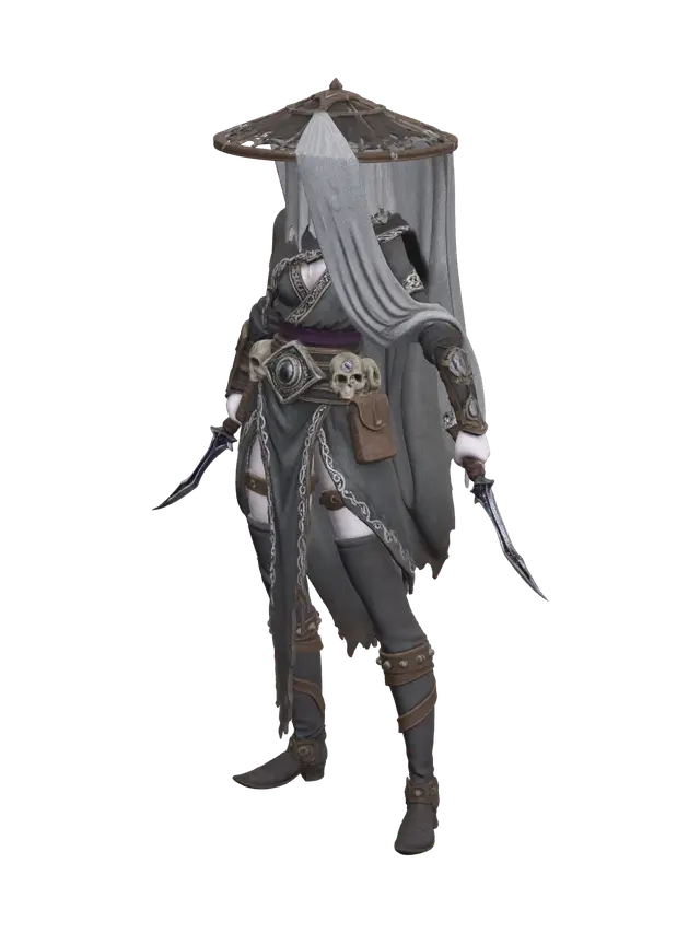 3D model for Necromancer Character
