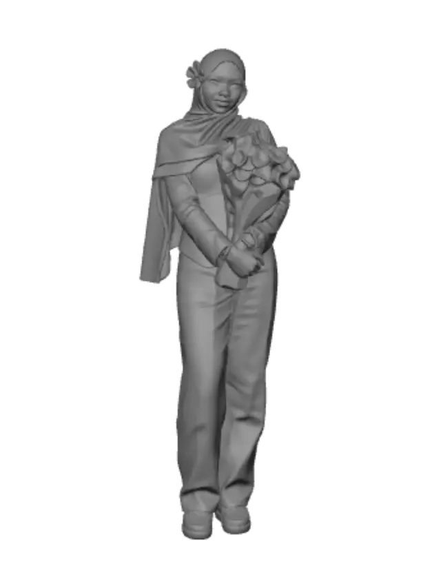 3D model for Serene Blossom