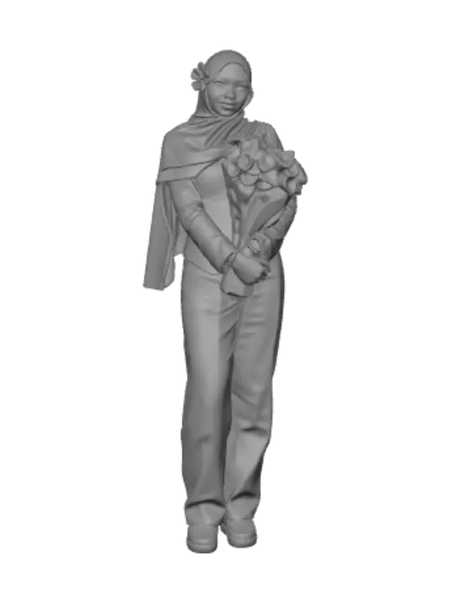 3D model for Serene Blossom
