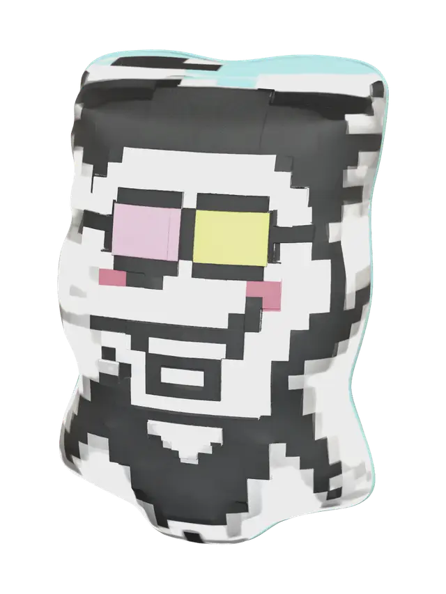 3D model for Weathered Spamton Plush
