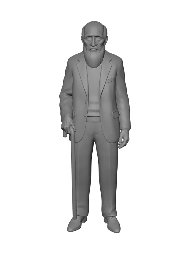 3D model for old man
