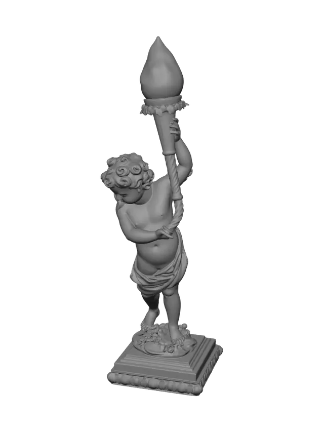 3D model for Torchbearer Cupid