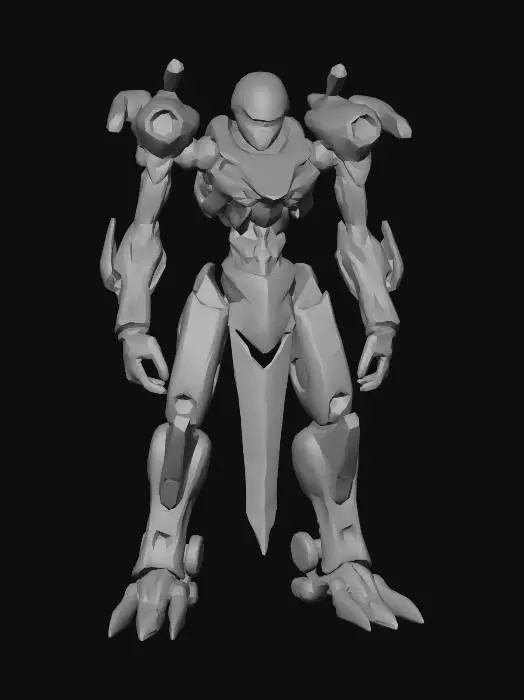 3D model for killer robot