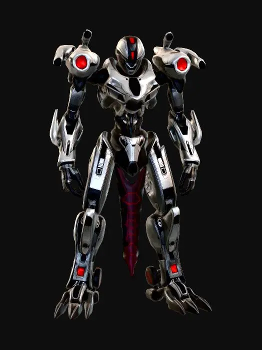 3D model for killer robot