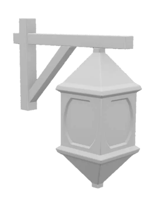 3D model for Stylized Lantern