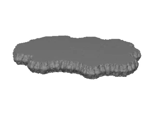 3D model for Emerald Islet