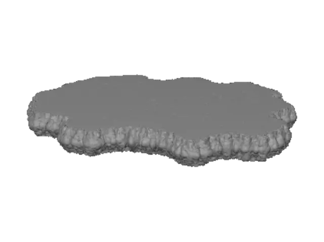 3D model for Emerald Islet
