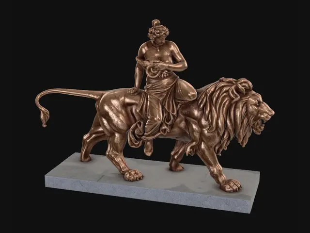 3D model for Rider on a Lion