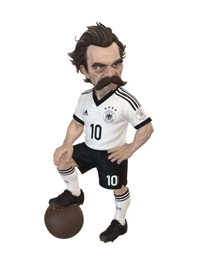 3D model for German Football Legend