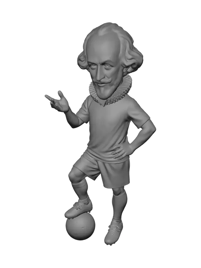 3D model for The Bard on the Pitch