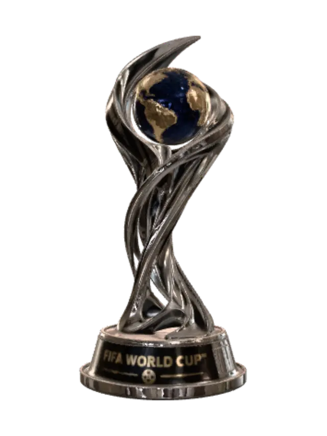 World Cup Trophy - Worldcup 3D model, vytvořený pomocí AI