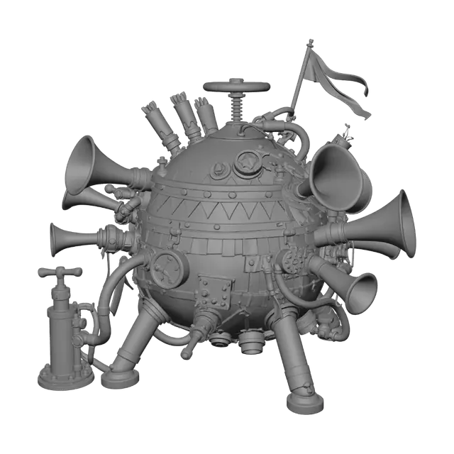 3D model for Global Steam Carnival Engine