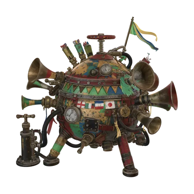 3D model for Global Steam Carnival Engine