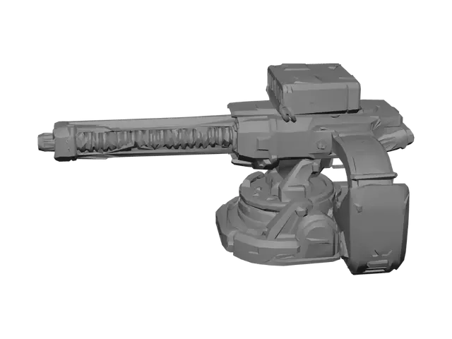 3D model for Colossus Cannon Turret