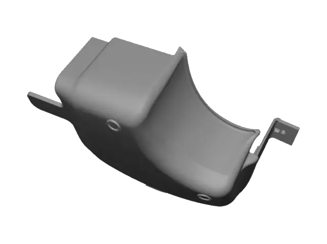3D model for Wheel well liner