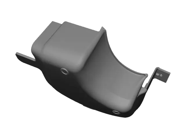 3D model for Wheel well liner