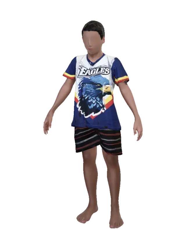 3D model for Soaring Eagle Tee