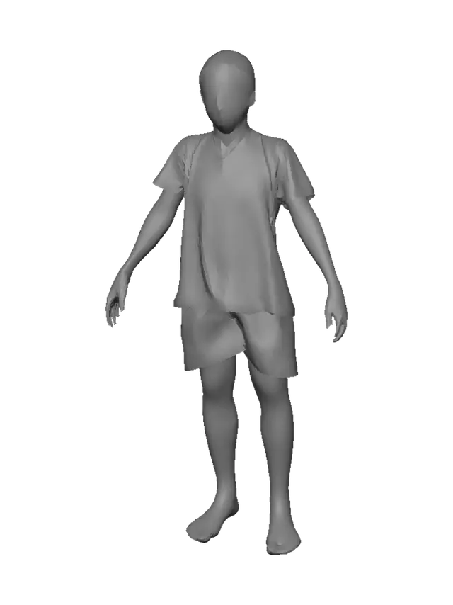 3D model for Soaring Eagle Tee