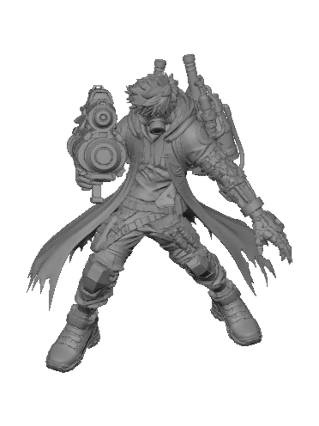3D model for Violet Storm Vanguard