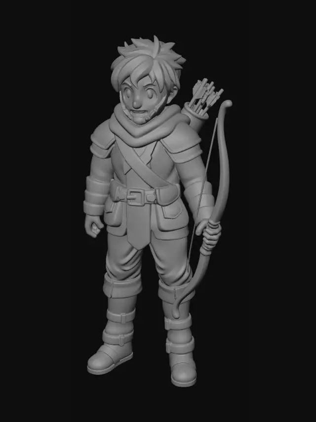 3D model for Greenwood Archer