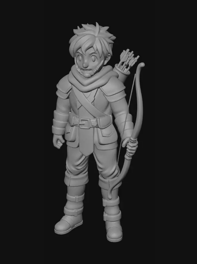 3D model for Greenwood Archer