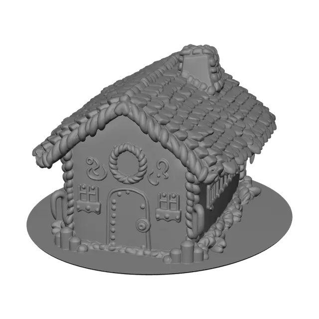 3D model for Gingerbreadhouse
