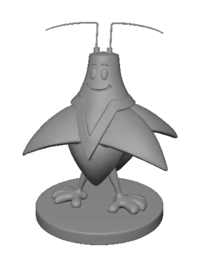 3D model for Captain Plume
