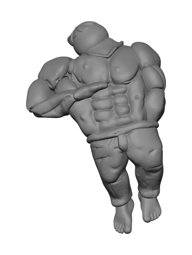 3D model for Muscle Loaf
