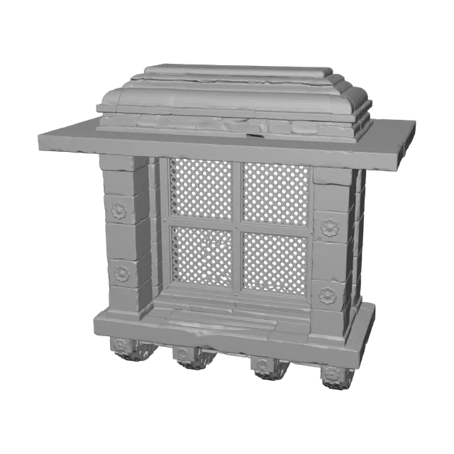 3D model for Ancient Lattice Window