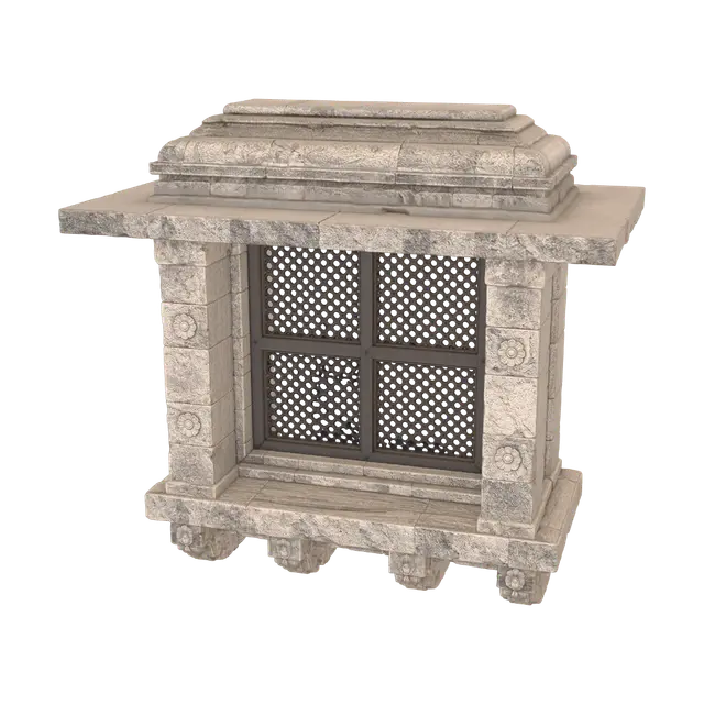 3D model for Ancient Lattice Window