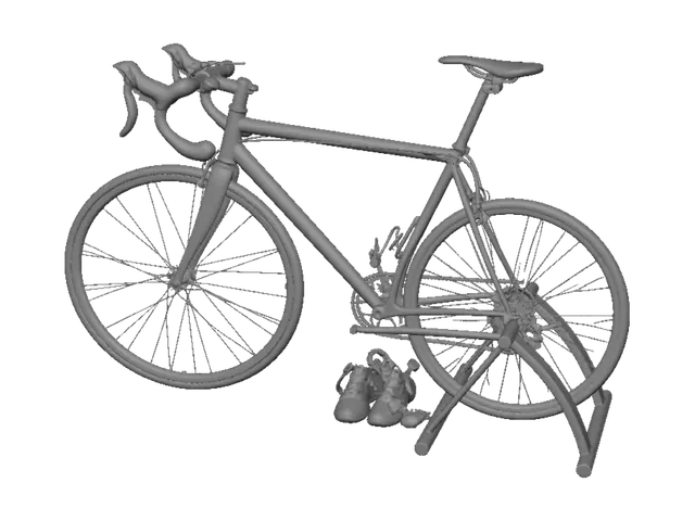 3D model for Bicycle by Floral Green Wardrobe
