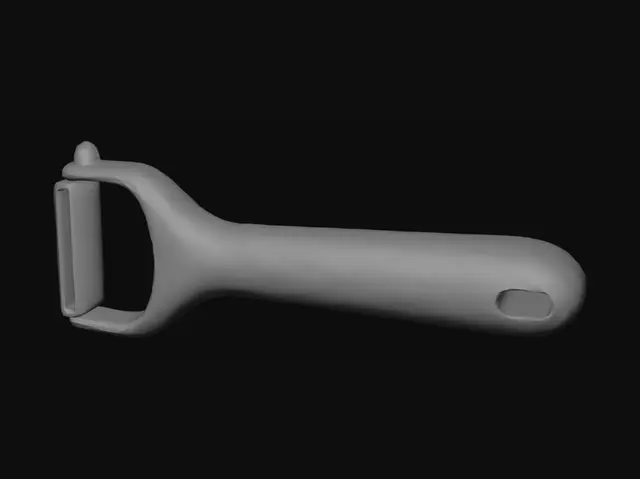 3D model for Y-shaped vegetable peeler