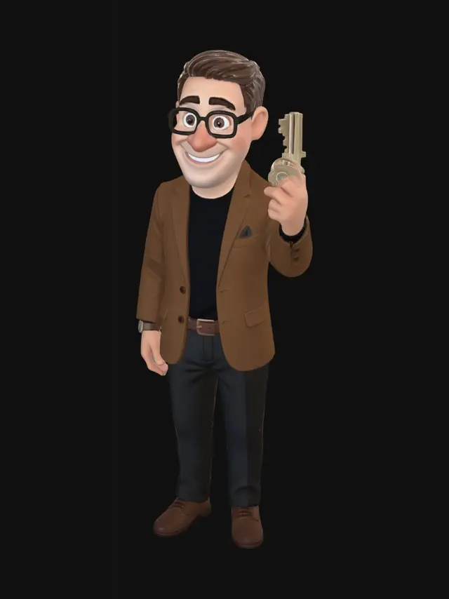 3D model for Key to Opportunity