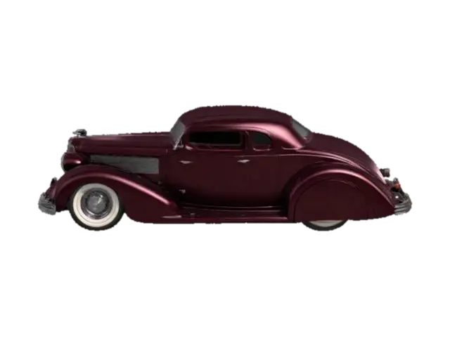 Chop_Royale_______This fully customized 1930s luxury coupe has been radically… - Custom 3D model, vytvořený pomocí AI