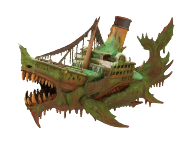3D model for Titanic Devourer_#ocean#