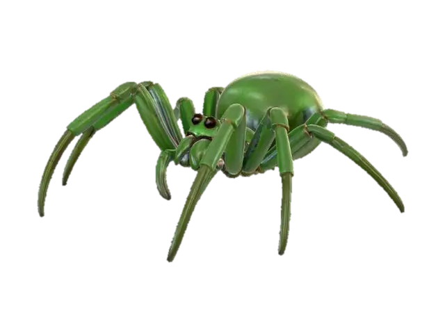Spider - Arachnid 3D model, vytvořený pomocí AI
