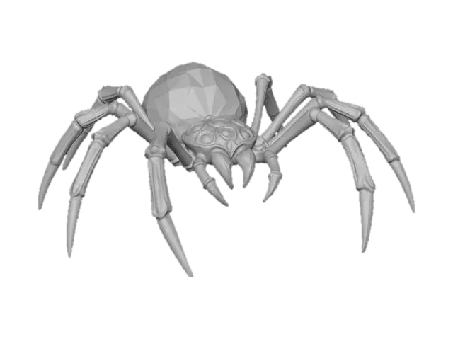 3D model for Halloween_Spider