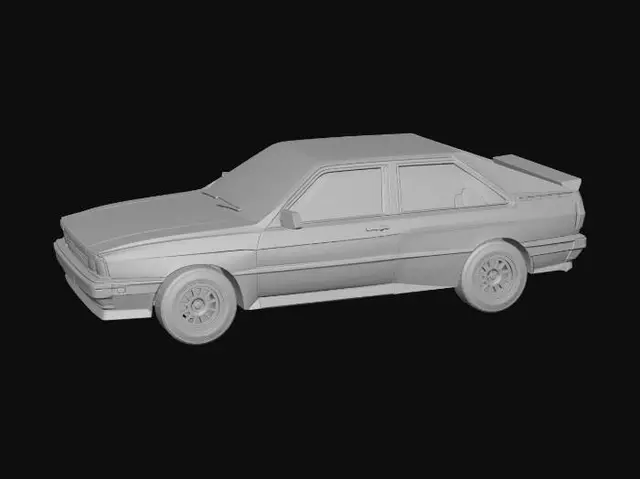 3D model for Audi_UR_Quattro