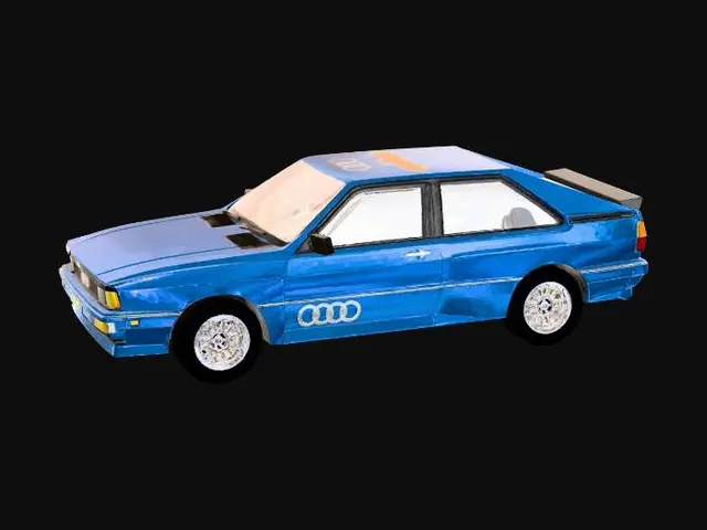 3D model for Audi_UR_Quattro