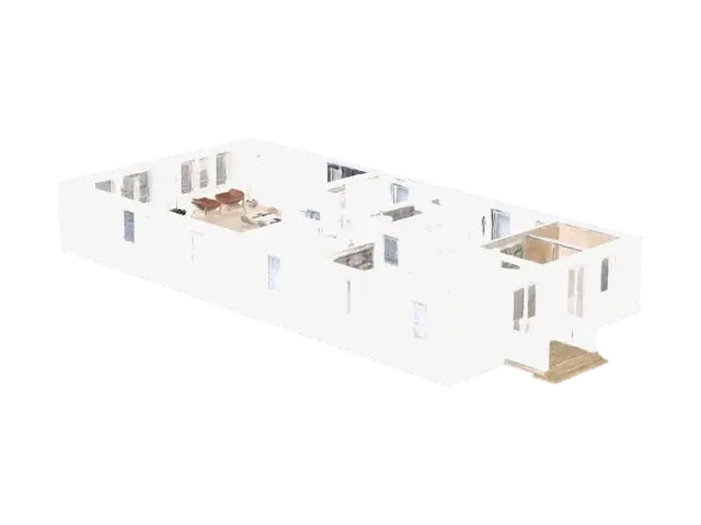 3D model for Single_story_house