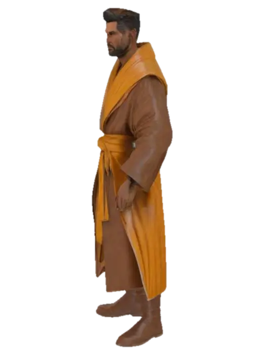 Jedi - Lightsaber 3D model, vytvořený pomocí AI