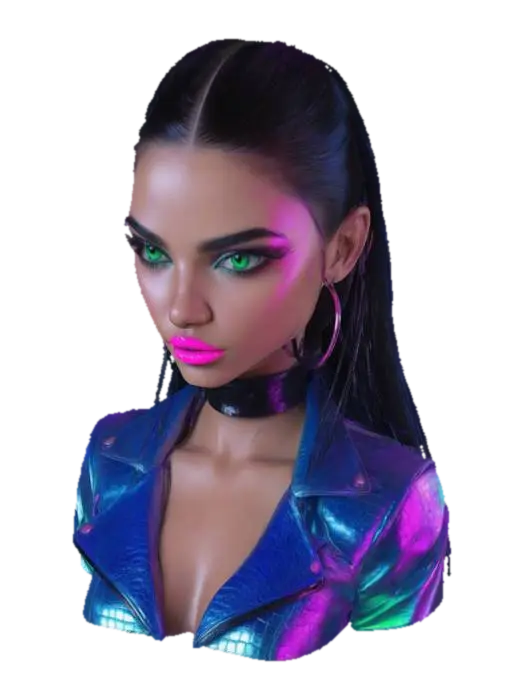 Lunara_Vex - Glossy AI 생성 3D 모델
