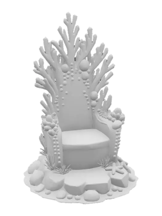 3D model for Throne of the Abyss #ocean#